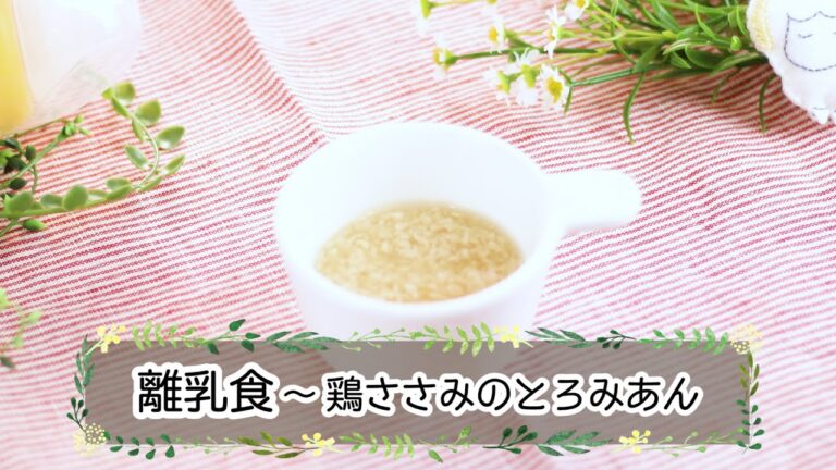 はじめてシリーズ～鶏ささみのとろみあん