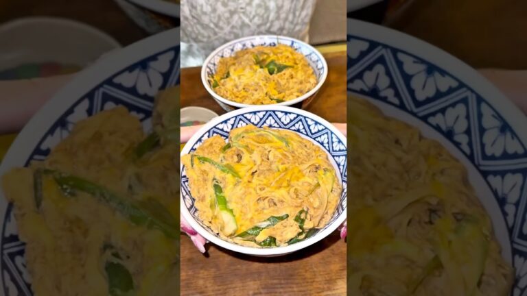 【Tempura Crumbs & Egg Rice Bowl】