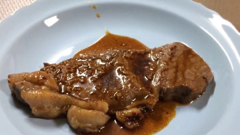 美味しそうな料理動画 - ステーキ