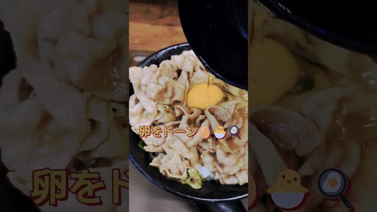 初めての伝説のすた丼屋で体力回復男飯！ #shorts #伝説のすた丼屋 #ランチ