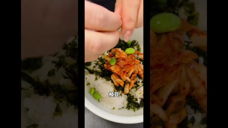 パクッと一口おにぎり#shorts #food #かんたんレシピ #おにぎり