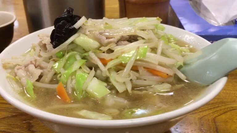 五反田TOC 食事処 志野   タンメン  野菜たっぷり