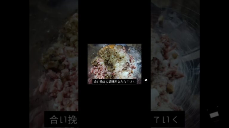 和風おろしハンバーグつくろう