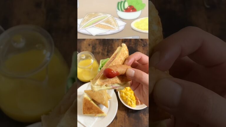 【あたしンち】みかんが作ってたオシャレな朝ごはんを再現してみたら美味すぎた#shorts