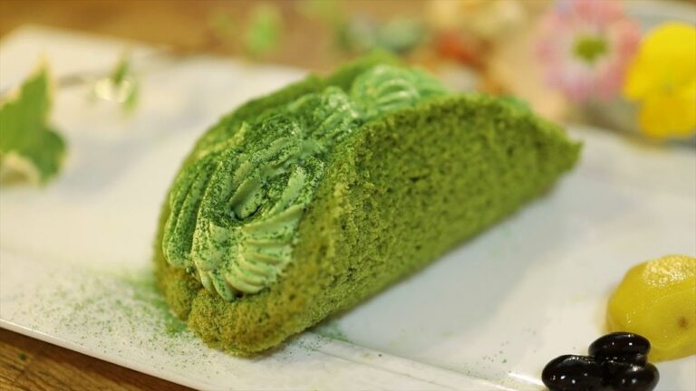 抹茶のオムレットの作り方・レシピ How to make Omlet of matcha｜Coris cooking