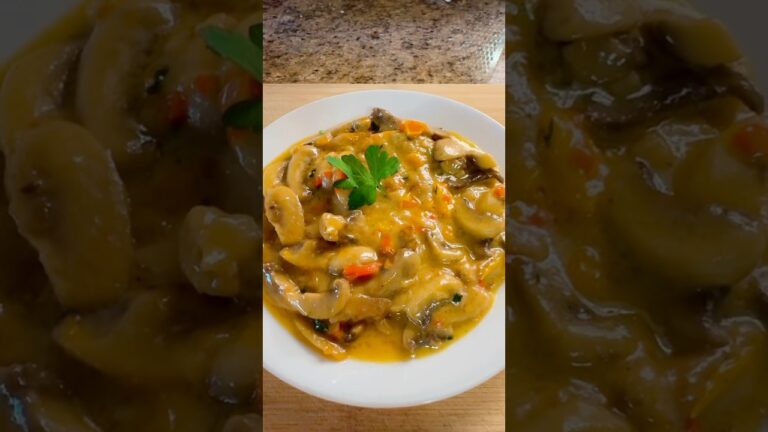 10 Dakikada Hazır! Nefis Mantar Sote Tarifi 👌🍄| Quick & Delicious: Mushroom Sauté in 10 Minutes
