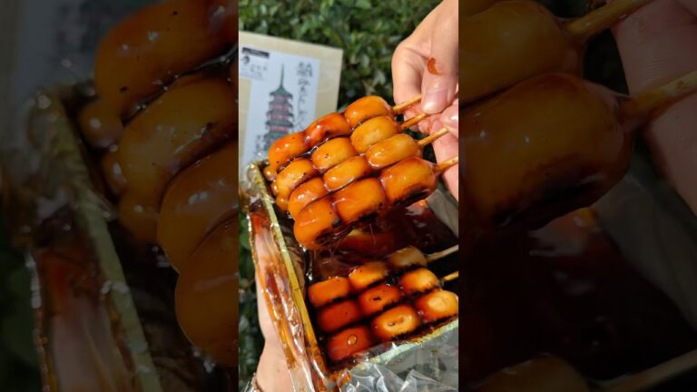 1本90円 !? 日本1濃厚な“みたらし団子”🍡