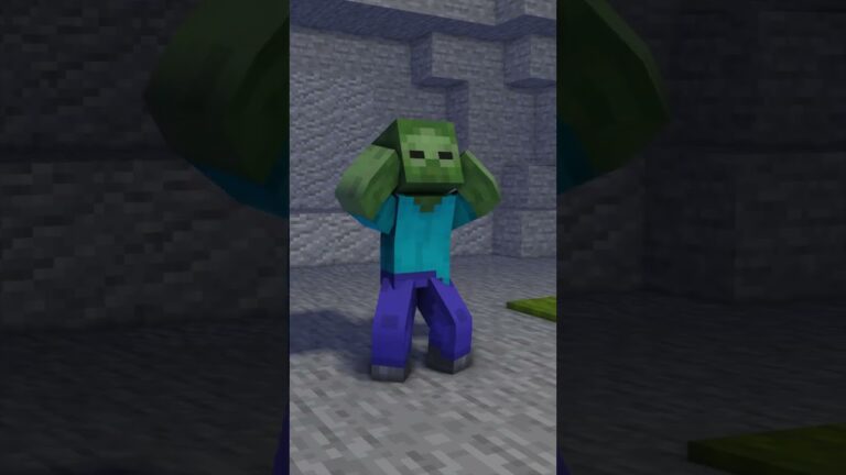 【マイクラ物語】ゾンビの1日。