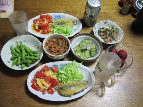 火曜日は炊事当番　イワシのパン粉焼き