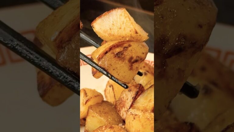 レンチンして炒めるだけでフライドポテイトよりも美味しい無限ポテイトの作り方#PR #味の素KK