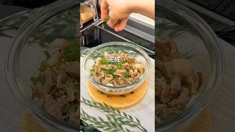 【節約・ダイエットレシピ】レンチン一発！「さっぱり豚こまもやし」