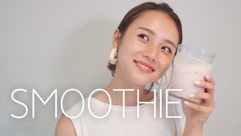 いちごバナナスムージーの作り方【AOI'S Cooking】