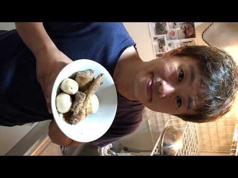 【骨付き鶏むね肉😊】ひとりじゃないよ(^o^)【卵ひとつ残し😊】枝豆ごはん😊キキちゃん、おにゃ〜🐱【キキララごはん🐟️】カリカリミックスは〜、えばっちの味🐱🐱片付け💩など