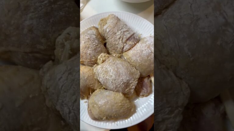 大きな丸い唐揚げを手間暇掛けて作ってみたけど味は普通だった、唐揚げは奥が深い