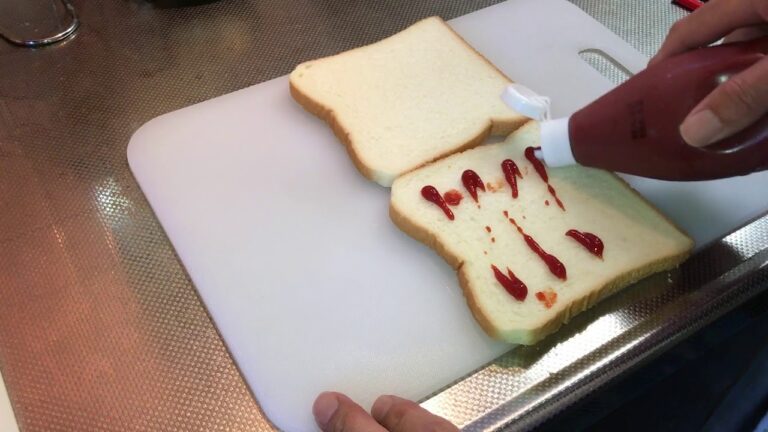 簡単　たまごサンド・ハムチーズサンド