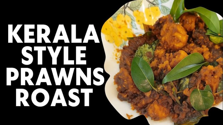 🔥 Kerala Style Prawns Roast 1| Spicy & Authentic Nadan Recipe 🦐 | Restaurant Style at Home #easy #yt