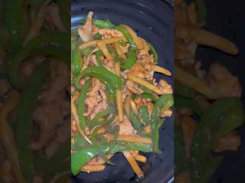 #Shorts 青椒肉絲（チンジャオロース）の作り方！！