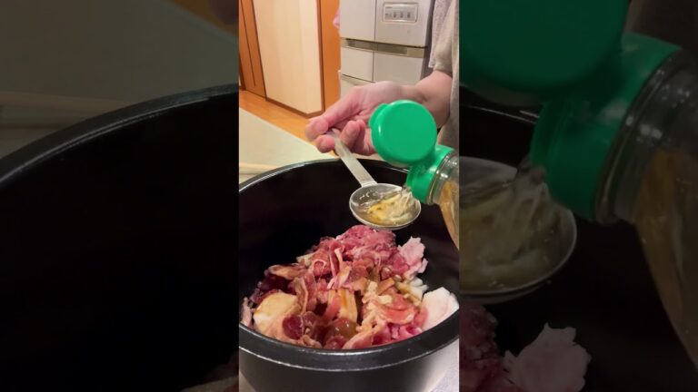 時間節約！ホットクックで絶品豚バラ大根を楽チン調理