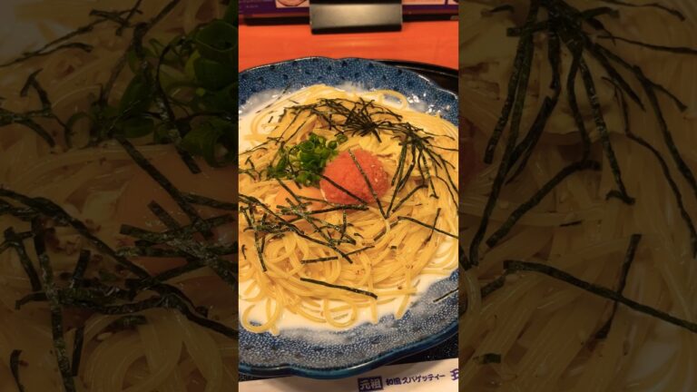 タラコと湯葉とモッツァレラチーズのカルボナーラ🍝