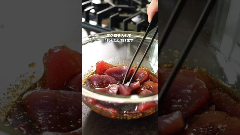 おもてなしで絶対に喜ばれる漬けマグロの混ぜ寿司