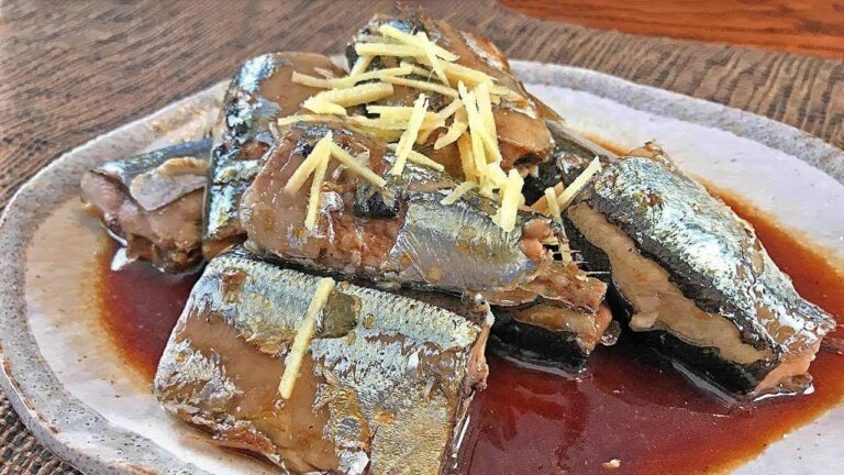 さんまのしょうが煮