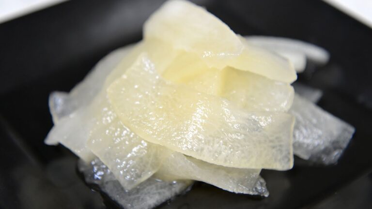 冬瓜の甘酢漬け　How to make sweet and sour pickled wax gourd