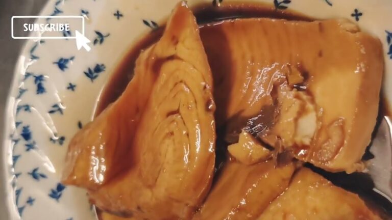 おばあちゃんのメカジキ煮付けレシピ