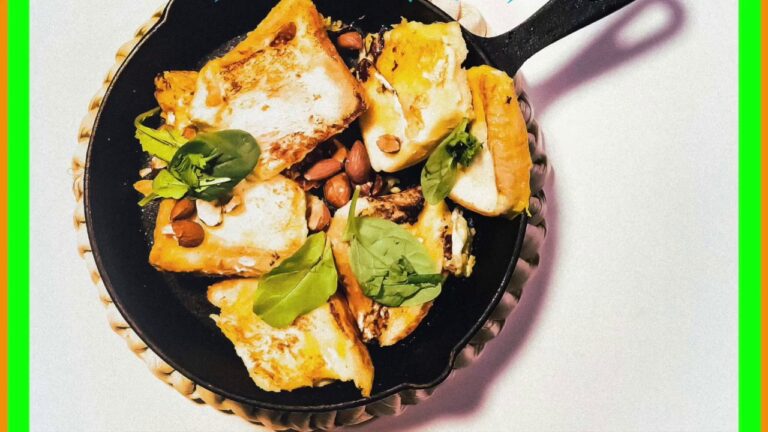 '18.6.17シナモン風味のフレンチトースト〜アーモンドがけ♪