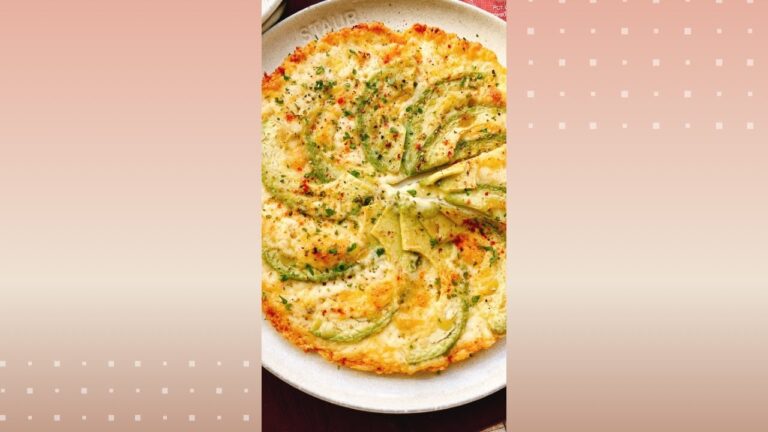 [低糖質ピザ]アボカドチーズ焼き/Grilled avocado with cheese