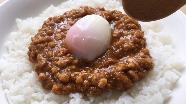 まかないごはん【キーマカレー】