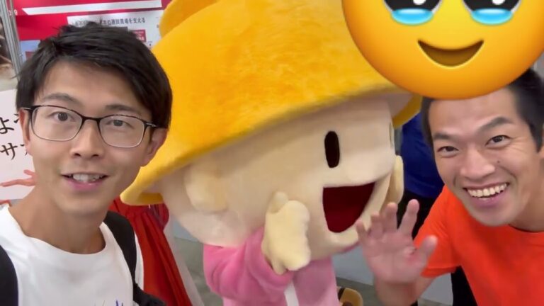 味噌煮込みのマスコットキャラに出会ったvlog みそっち　味噌煮込みうどん　名古屋名物　キャラクター　妖精　コスプレ　名古屋証券取引所　名証irエキスポ　2025 かわいい　サガミ　チェーン　愛知県