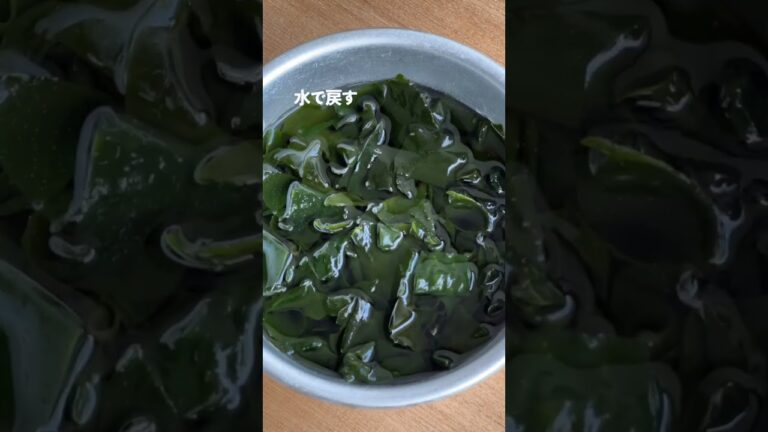 【2歳爆食い】給食風わかめごはん #shorts