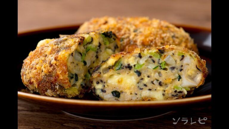 数秒でわかる「豆腐のミネラルメンチカツ」の作り方