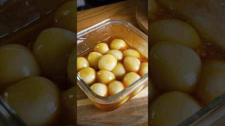 材料2つ！豆腐でもっちもち団子作り方！#shorts