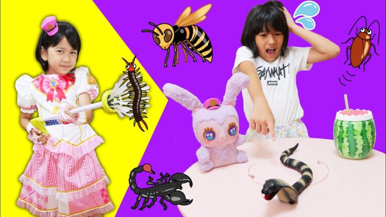 助けて！ラブパトリーナ！隠れた虫を捕まえてまーちゃんおーちゃんを助けよう！himawari-CH