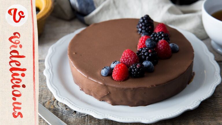 焼いているのにレアチーズケーキのような口溶け♡超濃厚なチョコレートベイクドレアチーズケーキ｜How to make Baked Rare Cheese Cake