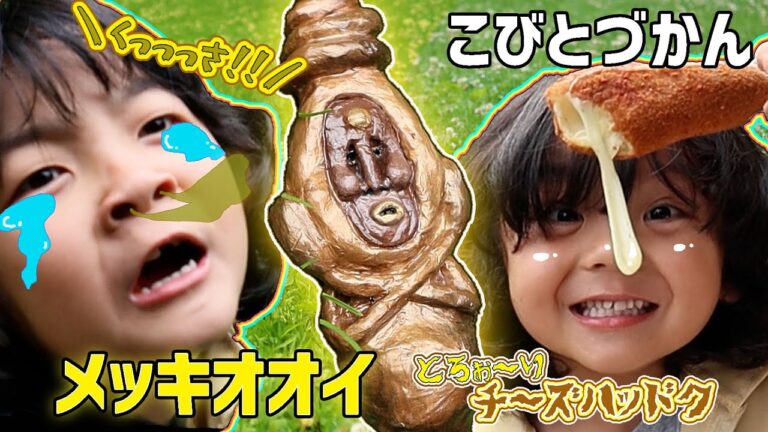 【こびとづかん】くさい!!メッキオオイと、韓国とろぉ～りチーズハッドク