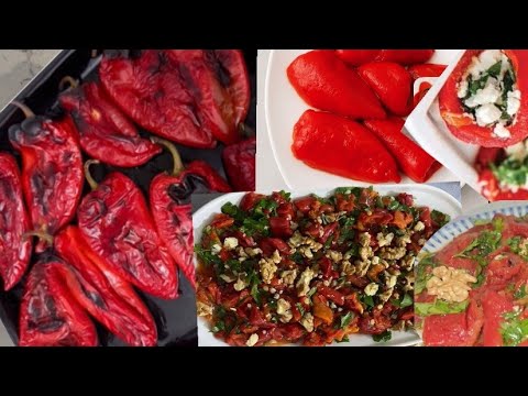 冬の準備：冷凍庫でローストしたピーマン｜とても実用的な方法🍅