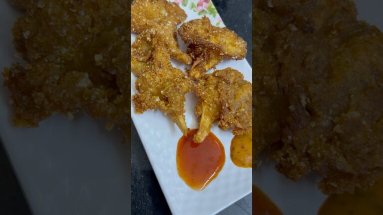 Crispy oyster mushroom fry / Evening snack #shortsfeed
