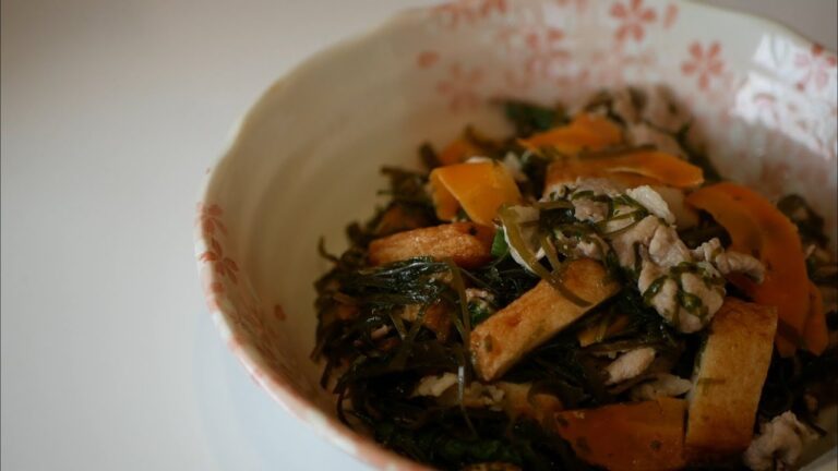 切り昆布の五目煮