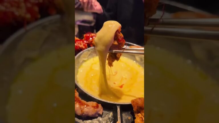 【大阪梅田グルメ】チーズ好きにはたまらない韓国料理店！