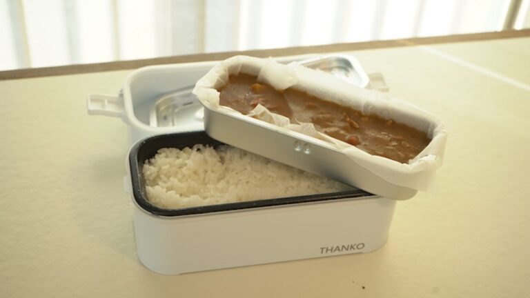 お弁当箱で出来立てのご飯とおかずが食べられる『2段式超高速弁当箱炊飯器』【半歩未来のライフスタイル】