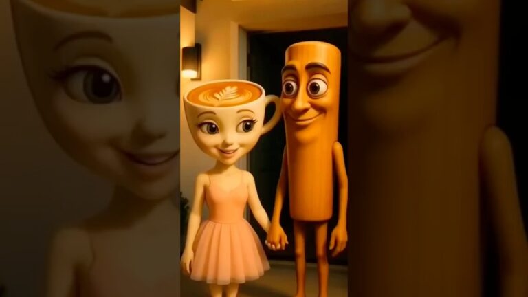 トゥントゥン・サフールとバレリーナ・カプチーノの愛 💕