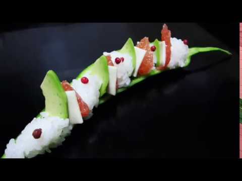 東京で寿司を学んだ野菜料理人がつくる創作料理「野菜寿司」