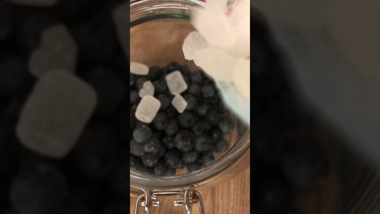 【手作り】ブルーベリーシロップ