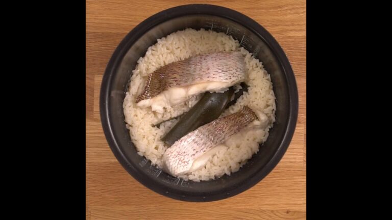 旨味染みこむ！ 炊飯器で鯛めし #cooking #簡単レシピ #鯛