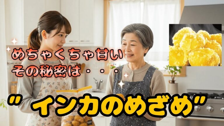 【インカのめざめ】めちゃくちゃ甘い、その秘密は・・・