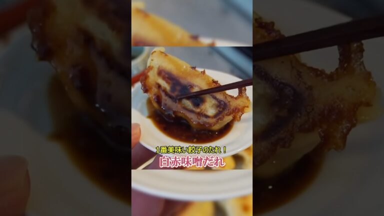 餃子のタレはこれで決まり！絶品味噌ダレ #shorts