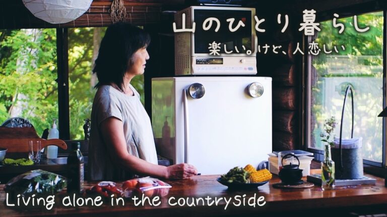 田舎で暮らしてみました：東京生まれ・60代・おひとりさま｜いちばん簡単なフォカッチャ｜素材が生きるシンプルごはん【62歳の暮らしvlog】