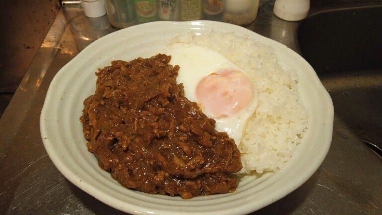 加水しない、トマトも使わないシンプルなキーマカレー